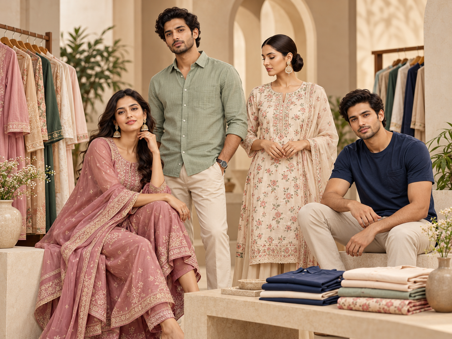 Menswear and womenswear product capability